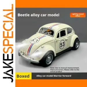 1:32 Alloy Sound and Light Pull-Back Car