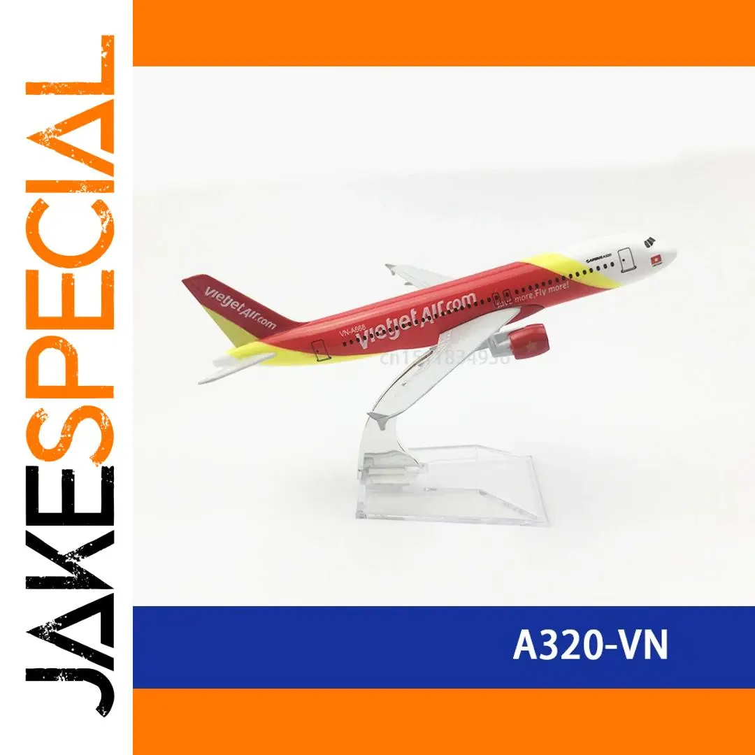 VietJet Air Airbus A320 Diecast Model Plane 1 VietJet Air Airbus A320 Diecast Model Plane