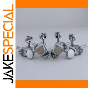 Chrome Guitar Tuning Pegs Set by GUYKER