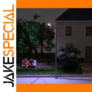 HO Scale LED Street Lamps Set of 10