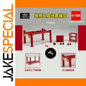 G FANS 1/64 Scale Workshop Model Scene