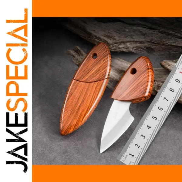 Mini Stainless Steel Fruit Knife for Outdoors