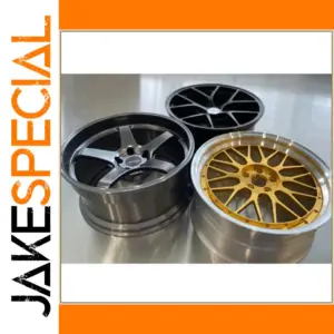 RAYS BBS Metal Wheel Model Car Ornament 1/5 Scale
