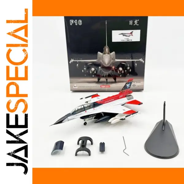 1:72 Scale Diecast F-16D Military Aircraft Model