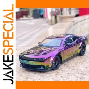 1:24 Dodge Challenger Hellcat Alloy Model Car