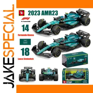 Bburago 1:43 2023 F1 Aston Martin Model
