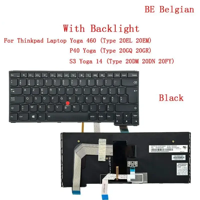 Lenovo Thinkpad Backlit Keyboard for Yoga 14 & P40 7 Lenovo Thinkpad Backlit Keyboard for Yoga 14 & P40 - Image 7