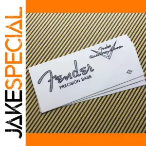 3-Piece Fender Precision Bass Headstock Decals