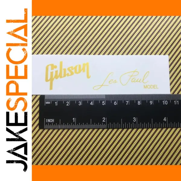 Gibson Les Paul Headstock Decal Set of 3