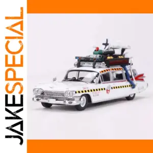 Diecast GHOSTBUSTERS Ecto-1 Model Car 1:64 Scale