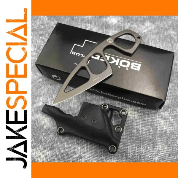 BOKER Compact EDC Knife with Sheath 440C Steel