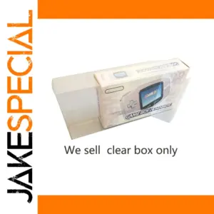 Transparent GBA Japan Version Display Box