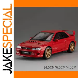 1:32 Red Subaru Impreza Diecast Model Car