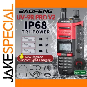 Baofeng UV-9R Pro Dual Band Walkie Talkie