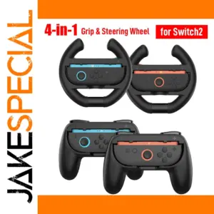 4-in-1 Racing Wheel Controller Grip for Switch