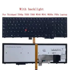 Spanish Backlit Keyboard for Lenovo Thinkpad P50S 19 bf65e48b no logo