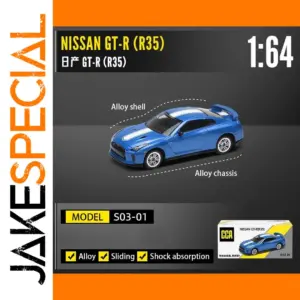 CCA Nissan GT-R R35 1:64 Scale Model Car