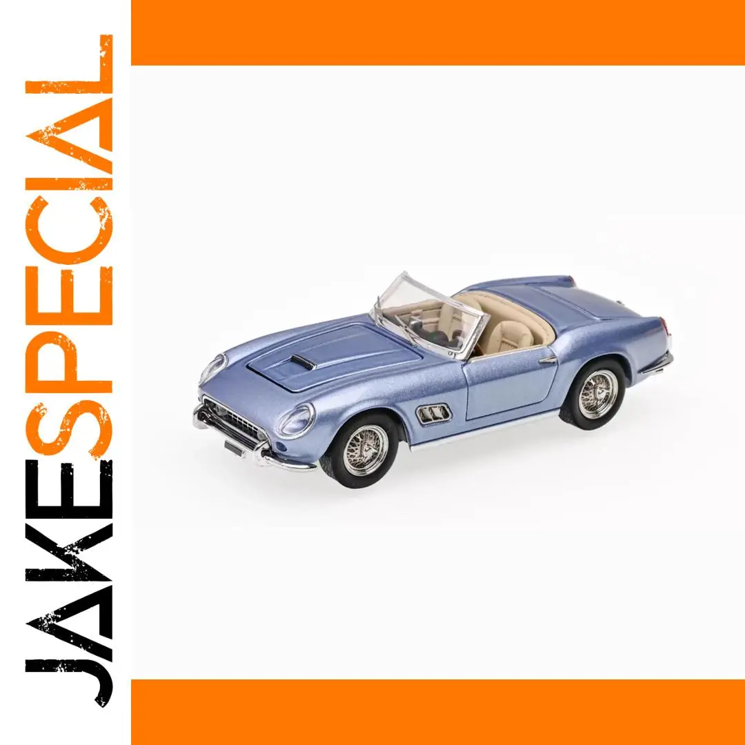 Metallic Blue 1:64 Vintage Convertible Model 1 Metallic Blue 1:64 Vintage Convertible Model