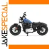 Maisto 1:18 Harley-Davidson Blue Motorcycle Model
