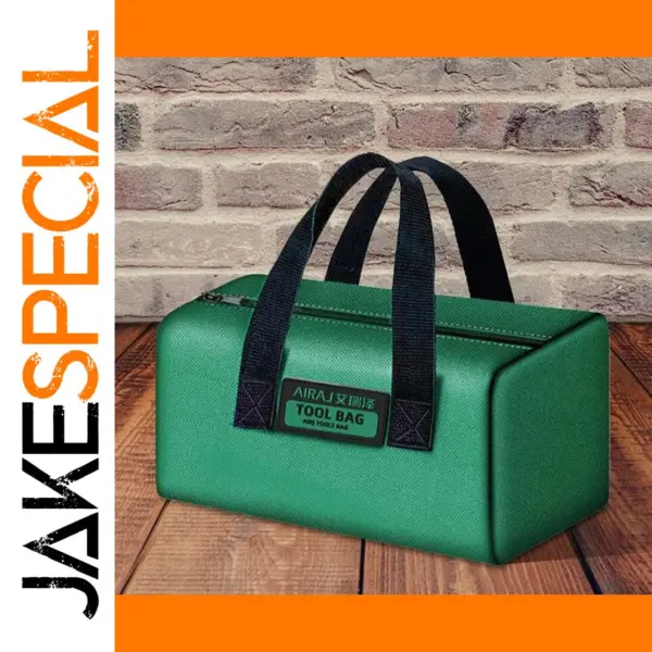 Durable Green Tool Bag with Portable Design