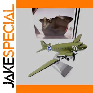 1/100 Scale Diecast C47 Military Airplane Model
