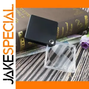 Portable 5X Foldable Pocket Magnifier