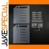 Multi-Layer Hard Drive Storage Rack with Fan Space