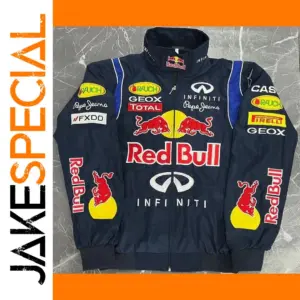 Red Bull Racing Branded Navy Jacket