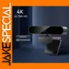 4K USB Webcam with Autofocus and Microphone