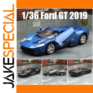1/36 Ford GT Diecast Racing Car Model