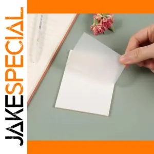 Transparent Sticky Notes Set (100 Sheets)