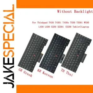 KR Korean Thai Greek Keyboard for Lenovo Thinkpad