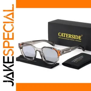 Retro Punk Square Sunglasses Men Women K40205
