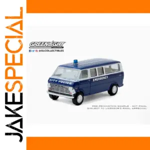 1:64 Scale 1969 Ford Club Wagon Diecast Model