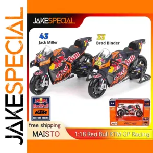 Maisto 1:18 Red Bull KTM GP Racing Motorcycle
