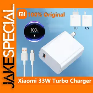 Original Xiaomi 33W Turbo Charger for Redmi Note 13