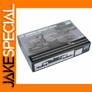 German Railway Track Set 1:35 Scale Collectible Model