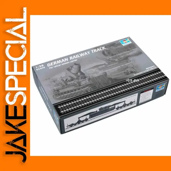German Railway Track Set 1:35 Scale Collectible Model