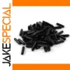 Black Rubber Protect Caps for Alligator Clips 100pcs