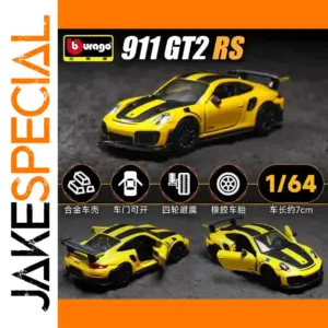 Burago 1/64 Porsche 911 GT2 RS Model Car