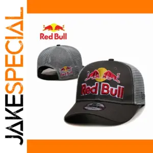 Red Bull Embroidered Baseball Cap for Men