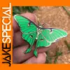 Lunar Butterfly Enamel Brooch Pins Badge