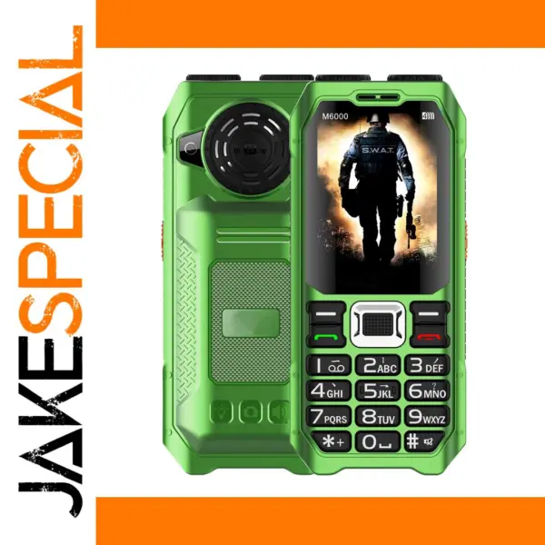 M6000 Elderly Mobile Phone with 4 SIM Slots