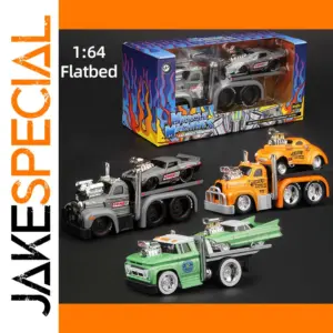 Maisto 1:64 Muscle Machines Flatbed Truck Set