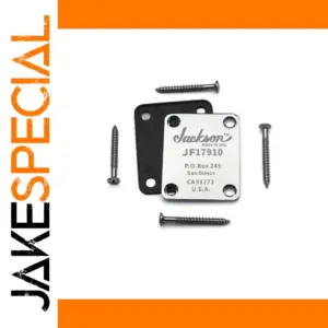 Jackson Electric Guitar Neck Plate with Screws
