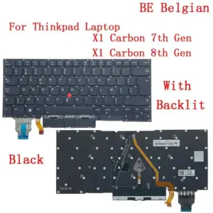Backlit Keyboard for Lenovo ThinkPad X1 Carbon 7th-8th Gen 24 c403d49d no logo