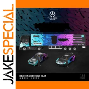 TIME MICRO 1:64 Diecast Container Truck Set