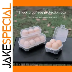 Shockproof Transparent Egg Protection Boxes