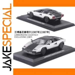 1987 Lamborghini Countach Evoluzione Model Car