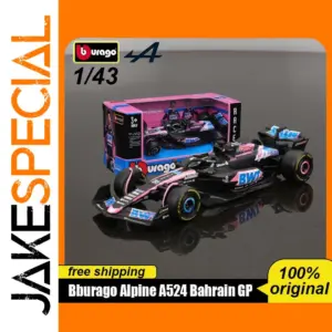 2024 Bburago Bwt Alpine A524 F1 Diecast Model
